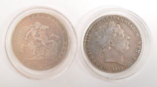 19TH CENTURY GEORGE III 1820 SILVER CROWN COIN