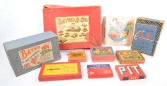 COLLECTION OF EARLY 20TH CENTURY BOXED GAMES