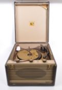 H.M.V VINTAGE HIS MASTERS VOICE RECORD PLAYER