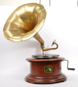 RETRO VINTAGE GRAMOPHONE BY HMV HIS MASTERS VOICE