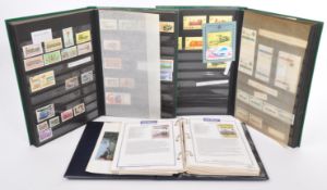 COLLECTION OF 20TH CENTURY LOCOMOTIVE RELATED STAMPS