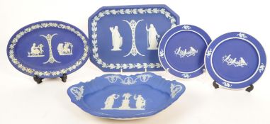 COLLECTION 19TH CENTURY WEDGWOOD JASPERWARE