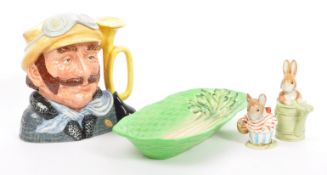 COLLECTION OF BESWICK AND ROYAL DOULTON CHARACTER FIGURES