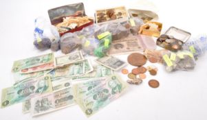 COLLECTION OF DECIMAL, PRE DECIMAL & FOREIGN COINS