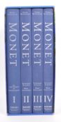 CLAUDE MONET CATALOGUE RAISONNE BOOKS BY DANIEL WILDENSTEIN