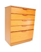 ORIGINAL 1960'S TEAK WOOD AUSTINSUITE CHEST OF DRAWERS