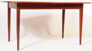 BRITISH MODERN DESIGN - MID CENTURY RETRO TEAK DINING TABLE