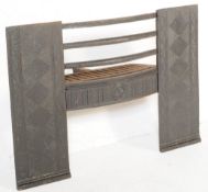 19TH CENTURY VICTORIAN CAST IRON FIRE PLACE FRONT