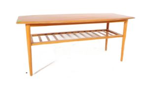RETRO MID CENTURY TEAK OCCASIONAL COFFEE TABLE