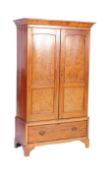 LATE 19TH CENTURTY VICTORIAN FLAME MAHOGANY WARDROBE