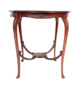 LATE 19TH CENTURY VICTORIAN ADAMS REVIVAL CENTRE TABLE