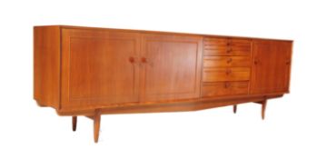 ORIGINAL SCANDART RETRO TEAK WOOD SIDEBOARD CREDENZA