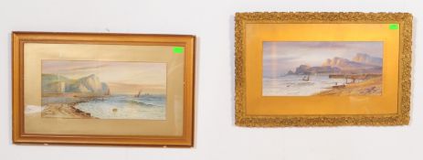 WILLIAM HENRY EARP (1854-) MARITIME WATERCOLOUR PAINTINGS (2)