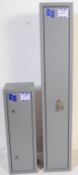 CONTEMPORARY STEEL ENAMEL PAINTED GUN LOCKER CABINET