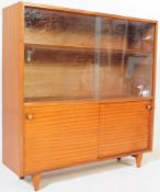 MULTI WIDTH - RETRO TEAK WOOD LIBRARY BOOKCASE CABINET
