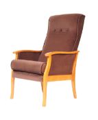 A CONTEMPORARY MODERN EASY CHAIR -LOUNGE ARMCHAIR