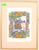 HANNAH SWAIN (BRITISH 20TH CENTURY) LIMITED EDITION PRINT