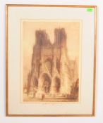 J ALPHEGE BREWER (1881-1946) 20TH CENTURY ETCHING