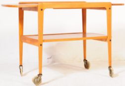 BRITISH MODERN DESIGN - MID 20TH CENTURY TEAK TROLLEY