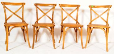 SET 20TH CENTURY FRENCH CAFE BENTWOOD DINING CHAIRS