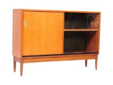 BRITISH MODERN DESIGN - MID CENTURY 1960S TEAK BOOKCASE