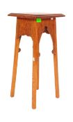 EARLY 20TH CENTURY ARTS & CRAFTS MOORISH STYLE PLANT STAND