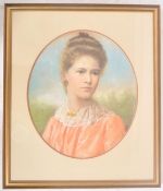 WILLIAM DRUMMOND YOUNG - NINETEENTH CENTURY PASTEL PORTRAIT