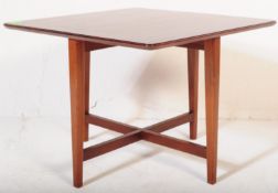 RETRO MID 20TH CENTURY TEAK COFFEE TABLE IN A DANISH MANNER