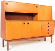 PORTWOOD FURNITURE MID CENTURY TEAK HIGHBOARD SIDEBOARD