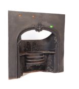 19TH CENTURY VICTORIAN CAST METAL MANTEL FIREPLACE