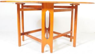 G-PLAN TEAK WOOD SPACE SAVER DROP LEAF DINING TABLE