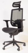 CONTEMPORARY ERGOTWIST OFFICE DESK SWIVEL CHAIR