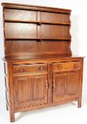 ERCOL FURNITURE - MID CENTURY BEECH & ELM DRESSER