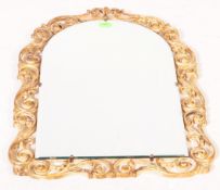 MID 20TH CENTURY ROCOCO WALL MOUNTED MIRROR BY ATSONIA