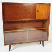 RETRO VINTAGE MID CENTURY BOOKCASE BUREAU