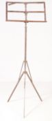 MID CENTURY ADJUSTABLE METAL MUSIC SHEET STAND