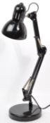 RETRO VINTAGE BLACK ANGLEPOISE DESK LAMP