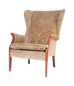 RETRO PARKER KNOLL MID CENTURY WINGBACK ARMCHAIR