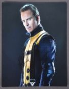 X-MEN - MICHAEL FASSBENDER - AUTOGRAPHED 8X10