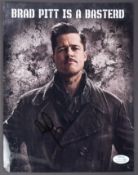 BRAD PITT - INGLOURIOUS BASTERDS - SIGNED 8X10