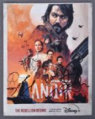 ANDOR (STAR WARS) - CAST SIGNED 8X10