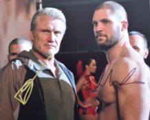 CREED II (2018) - LUNDGREN & MUNTEANU - SIGNED 8X10