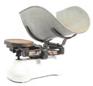 A VINTAGE RETRO CAST IRON GROCERS SCALE BY AVERY
