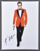 KINGSMAN II (2017) - TARON EGERTON - SIGNED 8X10