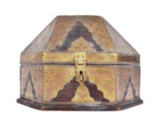EARLY 20TH CENTURY NETTOOR PETTI JEWELLERY CASKET