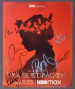 HOUSE OF THE DRAGON - CAST AUTOGRAPHED 11X14