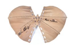 STAR WARS - EWOKS - AUTOGRAPHED VINTAGE KENNER GLIDER