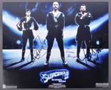 SUPERMAN II (1980) - TRIPLE-AUTOGRAPHED 8X10