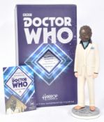 DOCTOR WHO – ROBERT HARROP – JULIAN GLOVER SIGNED FIGURE