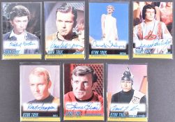 STAR TREK - RITTENHOUSE ARCHIVES - AUTOGRAPH SERIES TRADING CARDS